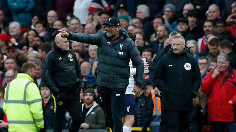 Jürgen Klopp hatte viel zu schimpfen und durfte am Ende erstmals seit Langem keinen Sieg seines FC Liverpool bejubeln.