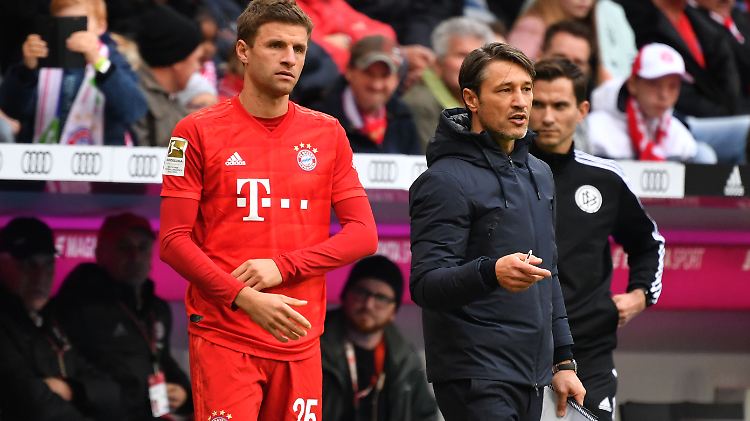 Thomas Müller hat bei Bayern-Trainer Kovac derzeit keinen leichten Stand.