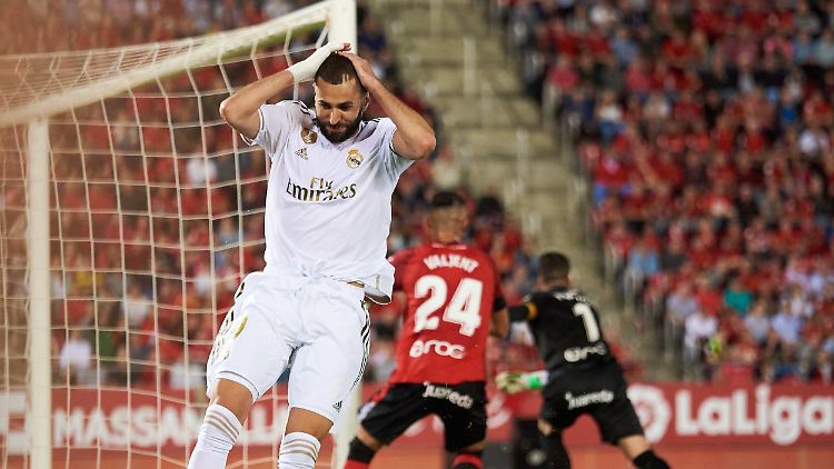 Ist mutmaßlich Opfer einer Verbrecherbande geworden: Karim benzema von Real Madrid.