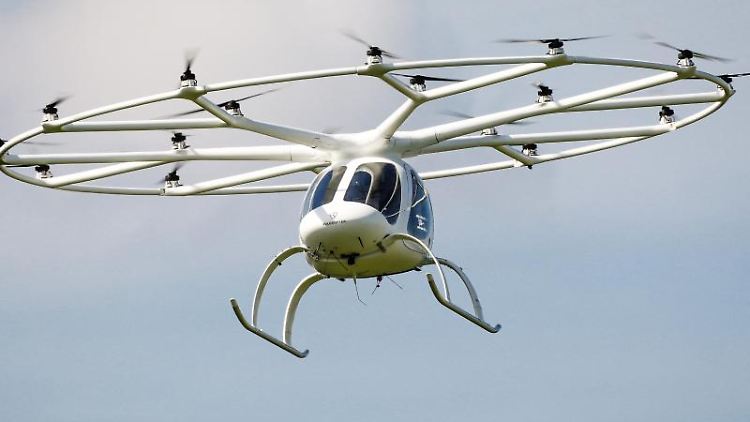 Bislang hat im Volocopter nur ein Passagier Platz.