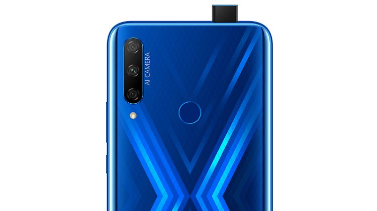 Beim Honor 9X versteckt sich die Selfie-Kamera im Rahmen.