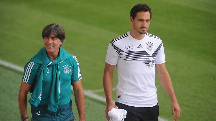 Finden sie noch einmal zueinander? Joachim Löw und Mats Hummels.