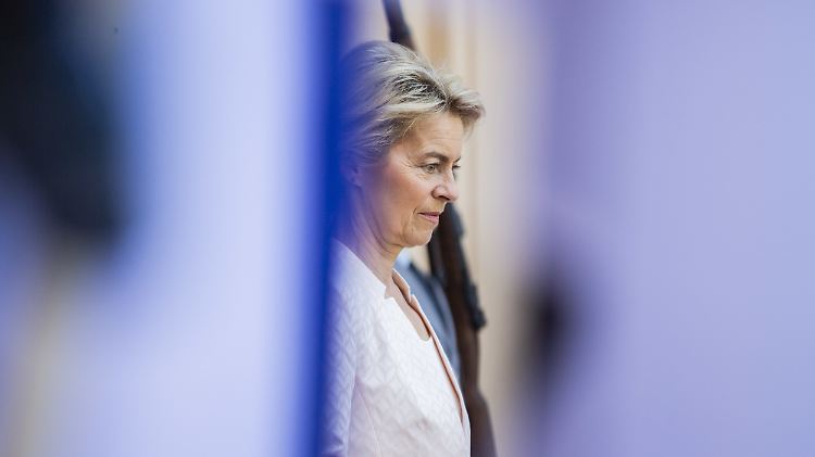 "Freundliche" Reaktion von Ursula von der Leyen.