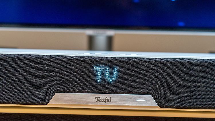 Die Teufel Cinebar Lux ist eine kleine Hochleistungs-Soundbar.