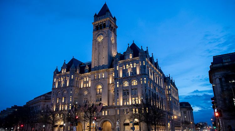 Eine Nacht im "Trump International Hotel" ist ab 300 US-Dollar zu haben.