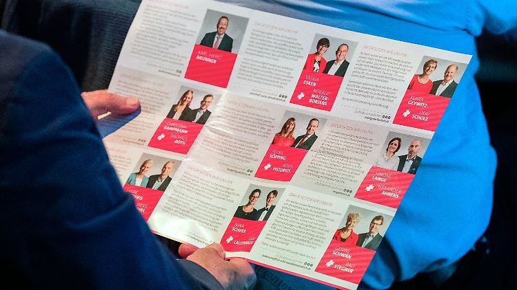Der Infozettel für SPD-Mitglieder