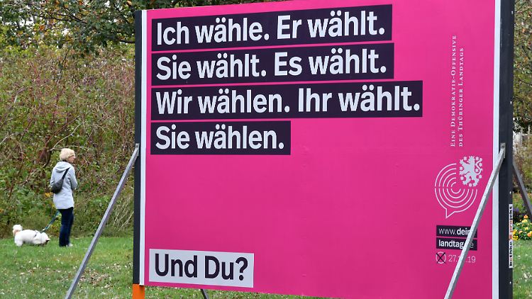 Rund 1,73 Millionen Menschen in Thüringen sind wahlberechtigt.