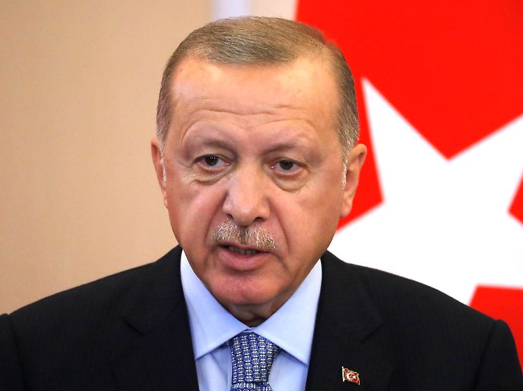 Recep Tayyip Erdogan droht mit "Vertreibung der Terroristen".