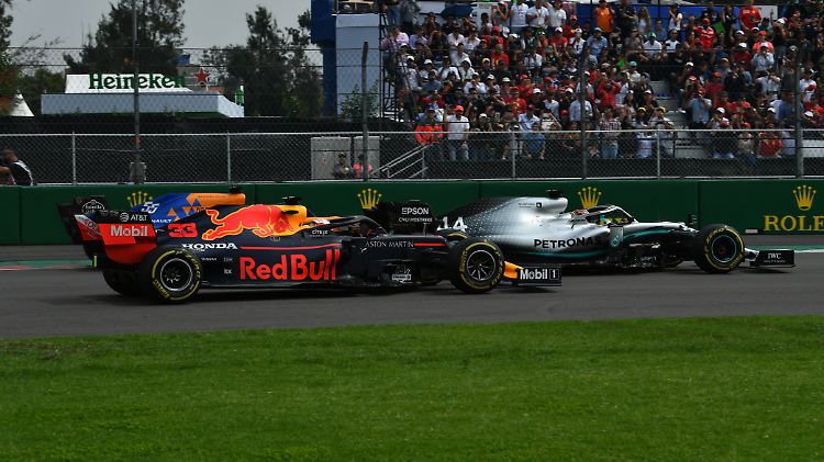 Lewis Hamilton kämpfte früh mit Max Verstappen, am Ende siegte der designierte Weltmeister souverän.