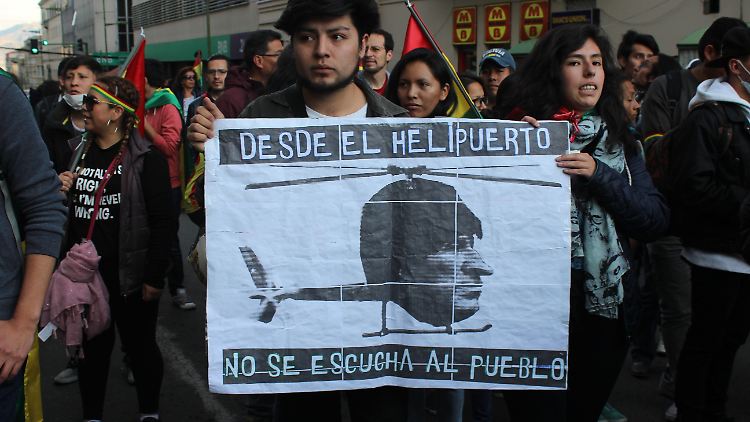 In Bolivien häufen sich die Straßenproteste gegen die Regierung.