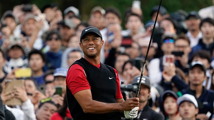 Dominierte in Japan von Beginn an: Tiger Woods.