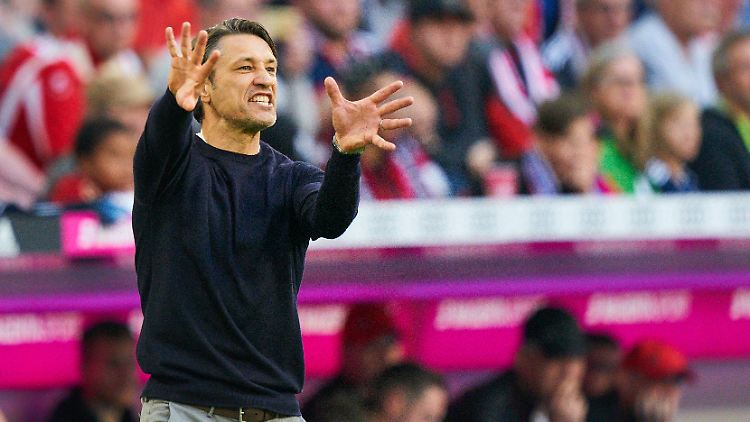 Der Dirigent abseits des Platzes ist unzufrieden: Niko Kovac.