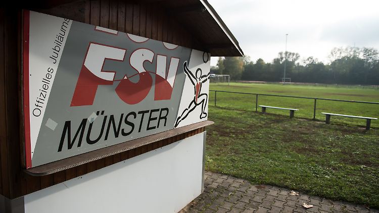 Das Vereinsgelände des FSV Münster im Landkreis Darmstadt-Dieburg.