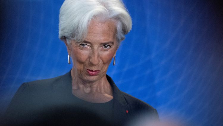 Christine Lagarde.