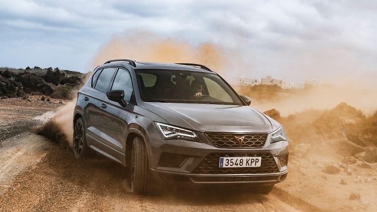 Seinen Cupra Ateca "Limited Edition" so wie auf dem Bild zu führen, wird sich der Besitzer, des mindestens 50.000 Euro teuren Kompakt-SUV, zweimal überlegen.