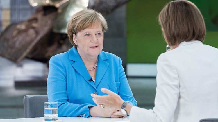 Ein Interview mit der Kanzlerin zu bekommen, ist offenbar alles andere als selbstverständlich. 