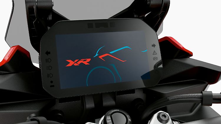 Neue Instrumentenkombination in Form eines großen 6,5-Zoll-TFT-Displays, gibt's auch für die S 1000 XS.