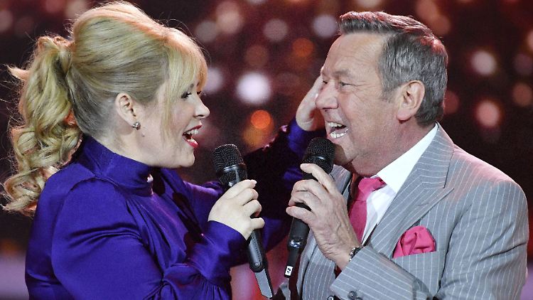 Dreamteam des deutschen Schlagers: Maite Kelly und Roland Kaiser.