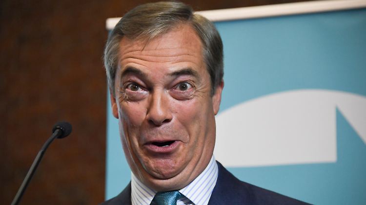 "Gib' den Deal auf", ruft Nigel Farage Premier Johnson zu. Der hat aber keine Lust auf einen Pakt mit dem Hardliner. 