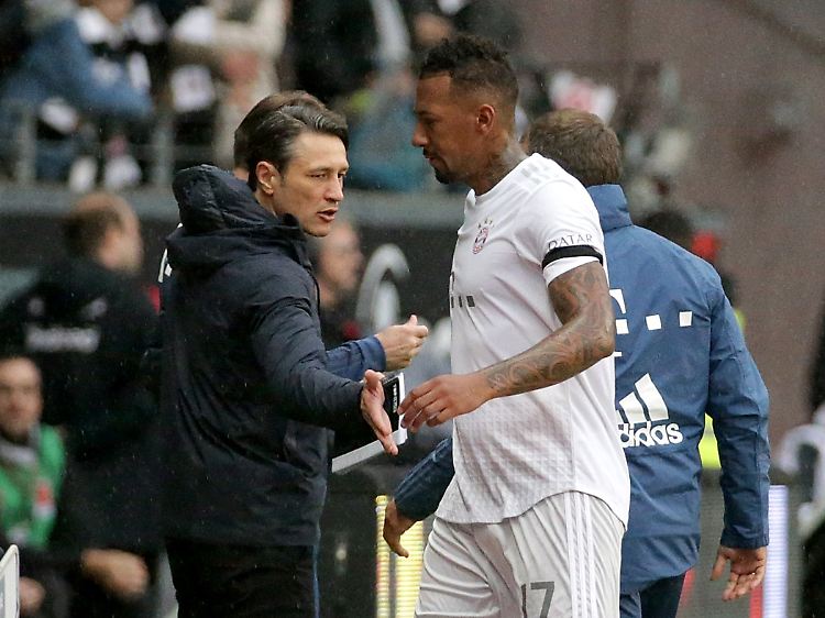 "Alles über den Haufen geworfen": So kommentierte Kovac die Rote Karte für Jérôme Boateng in der 9. Minute.