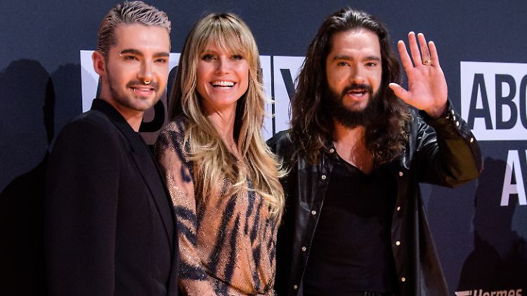 Sind häufig als Dreiergespann unterwegs: Bill, Heidi und Tom Kaulitz (v.l.n.r.)