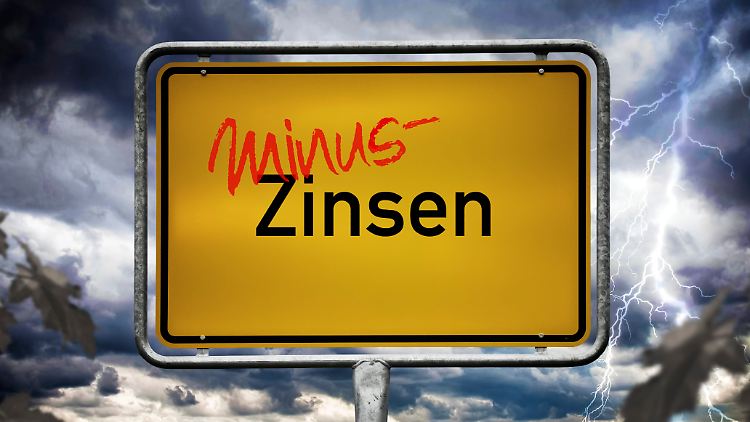 Unser Experte sieht keine Negativzinsen auf breiter Front. 