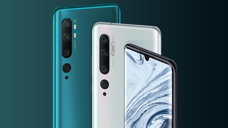 Das Xiaomi Mi Note 10.