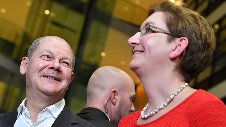 Das Duo Scholz/Geywitz gilt als Favorit für die Stichwahl um den SPD-Vorsitz.