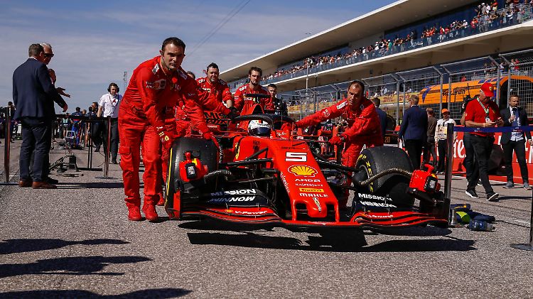 Hat Ferrari bei der Einspritzung im Motor getrickst? In den USA lief es jedenfalls nicht mehr für Vettel und Co.