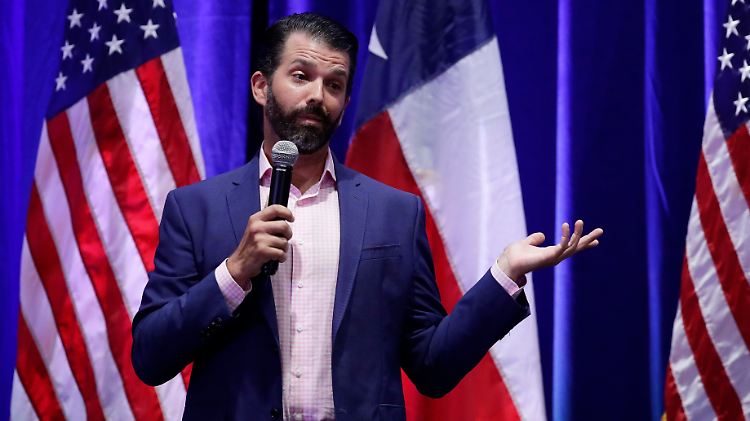 "Ich schließe nichts aus." Donald Trump Jr. kann sich vorstellen, irgendwann in die Fußstapfen seines Vaters zu treten.