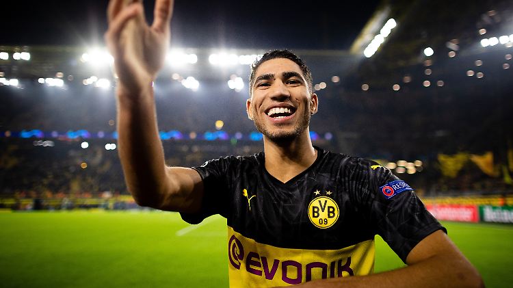 Huldigungen darf Hakimi nach dem Spiel gegen Inter getrost annehmen.