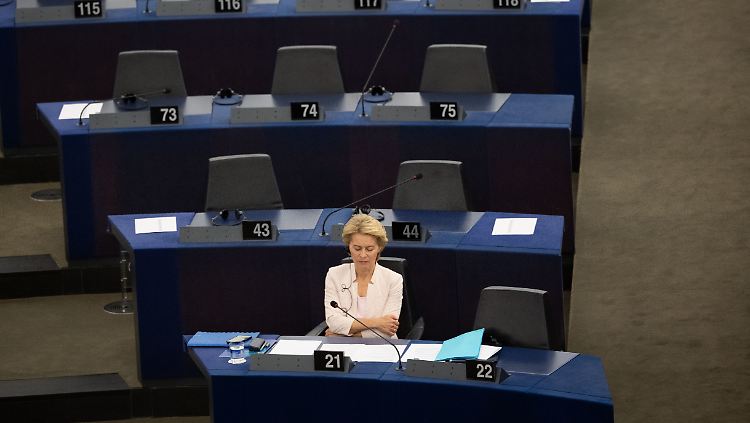 Würde gerne loslegen, hat ihre neue Kommission aber noch nicht zusammen: Ursula von der Leyen.