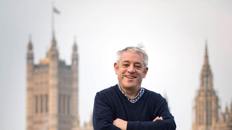 John Bercow ganz in zivil - die "Order"-Rufe überlässt er nun seinem Nachfolger Lindsay Hoyle.