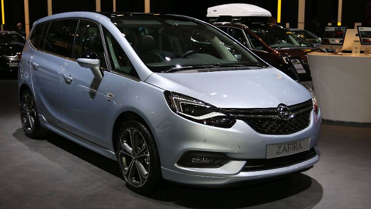 Auch der Opel Zafira gehört zu den Modellen, die eine verbotene Abschalteinrichtung haben.