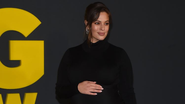 Kriegt im Januar ihr Baby: Ashley Graham.