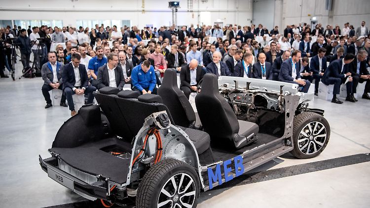 Das Braunschweiger Werk produziert für den sogenannten Modularen Elektrobaukasten (MEB) Volkswagens.
