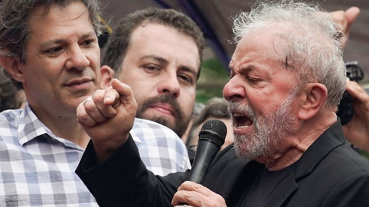 Brasiliens Ex-Staatschef Lula saß eineinhalb Jahre im Gefängnis.