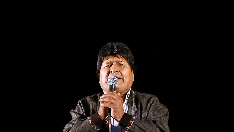 Morales regiert Bolivien seit 13 Jahren. 