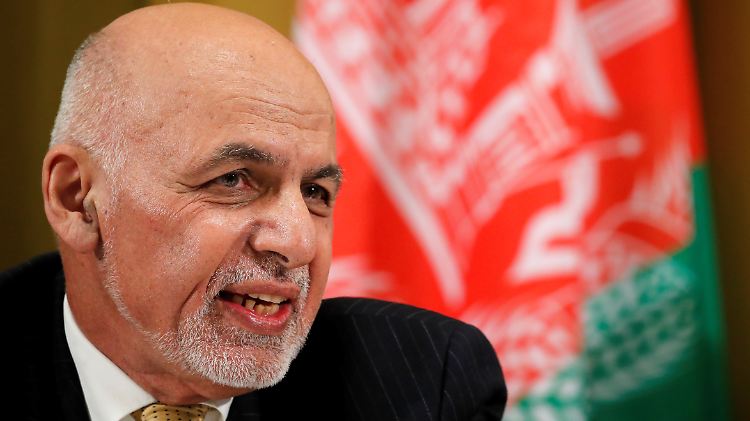 Afghanistans Präsident Aschraf Ghani ist bereit, zu verhandeln.