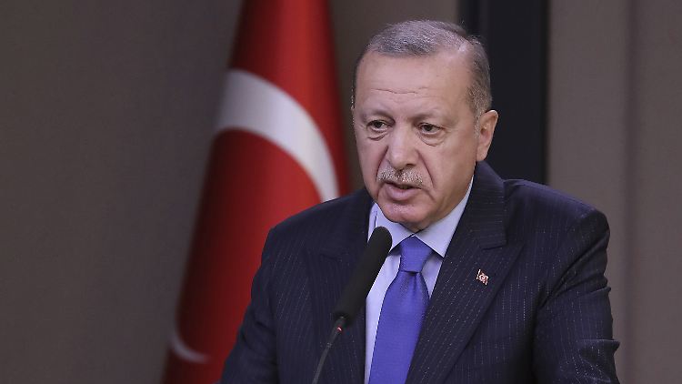 Berichtet von mehr als 1000 Anhängern des IS in türkischen Gefängnissen: Türkeis Präsident Erdogan.