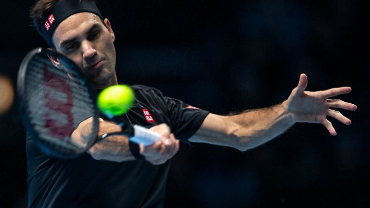 Siegte glatt in zwei Sätzen gegen Matteo Berrettini: Roger Federer kann bei den ATP Finals in London weiterhin das Halbfinale erreichen.