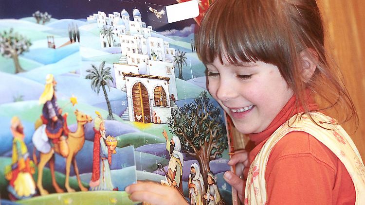 Es muss nicht immer Schokolade im Adventskalender sein. 