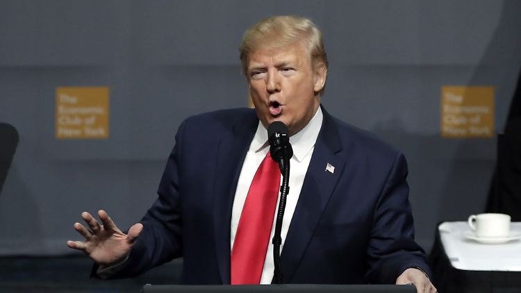"Die Barrieren, die sie haben, sind schrecklich, schrecklich", sagt US-Präsident Trump über den Handel mit der EU.