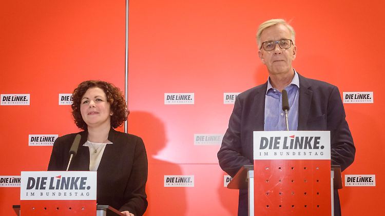 Mohamed Ali und Bartsch sind das neue Führungsduo der Linksfraktion im Bundestag.