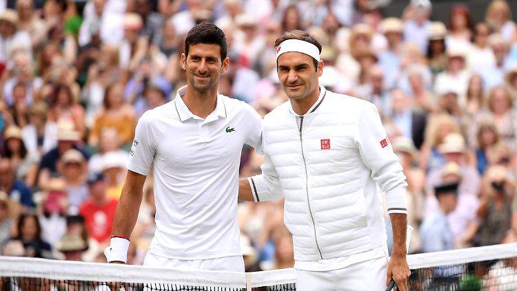 Djokovic-Federer hieß bereits die diesjährige Wimbledon-Finalpaarung. Nun geht es im letzten Gruppenspiel der ATP Finals erneut um alles: Der Verlierer ist draußen.