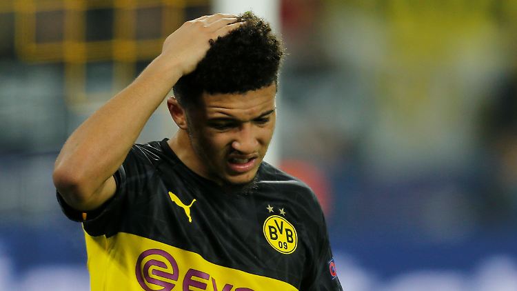 Was ist bloß mit Jadon Sancho los?