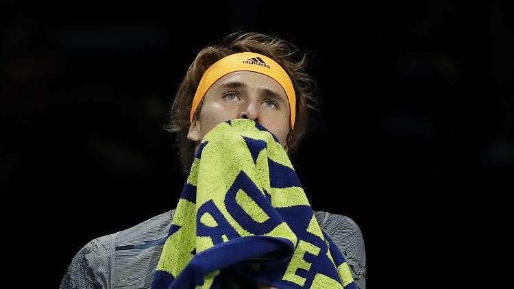 Hat sein Weiterkommen bei den ATP Finals noch selbst in der Hand: Titelverteidiger Alexander Zverev.