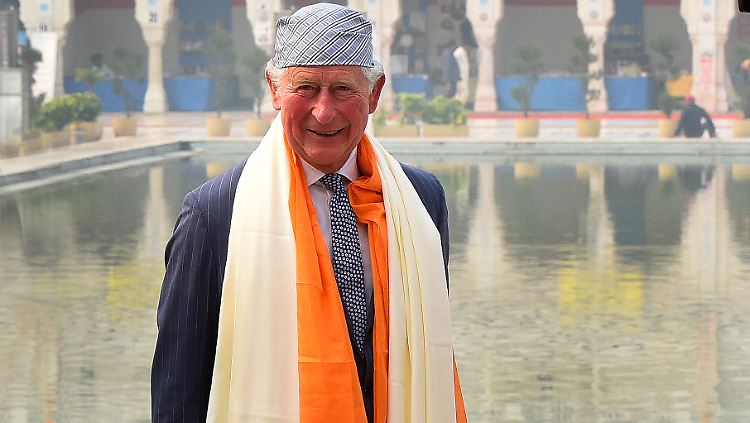 Aktuell auf Besuchsreise in Indien: Prinz Charles.