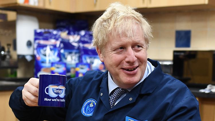 Johnson ist daheim auf Wahlkampf-Tour und Brüssel ist weit weg.