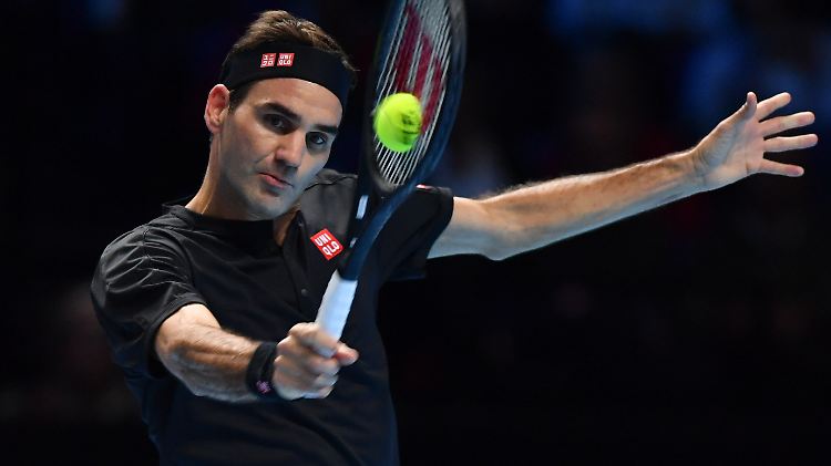 Bei der 17. Teilnahme zum 16. Mal im Halbfinale: Roger Federer.